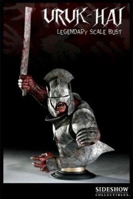 Sideshow Lord Of The Rings LOTR Uruk-Hai Legendary Scale Bust Hot Toys - Bild 1 von 4