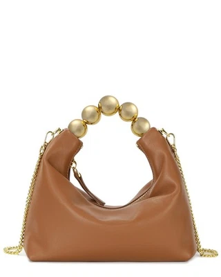 Tiffany & Fred Paris Mini Leather Shoulder Bag Women's Brown - Image 1 of 2