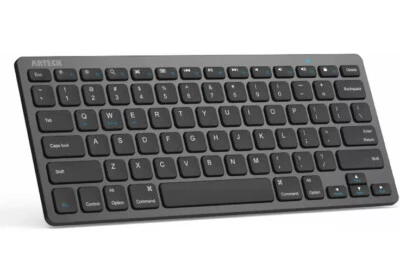 ARTECK Ultra-Slim Bluetooth Keyboard HB098 Arteck iOS Android Windows Black OPEN - Image 1 of 4