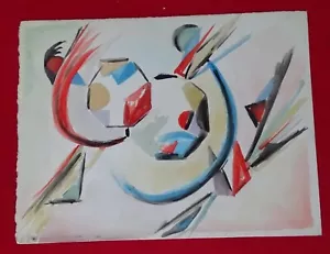 pintura abstracta sin firmar - Imagen 1 de 3