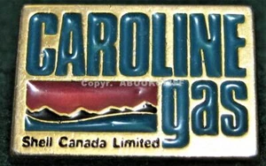 SHELL OIL Canada Caroline Alta. Gas Plant Complex Pin - Picture 1 of 4