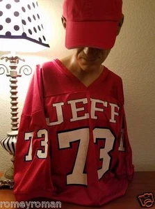 THOMAS JEFFERSON HIGH SCHOOL XL JERSEY #73 - JEFF MUSTANGS - FOOTBALL   - Picture 1 of 12