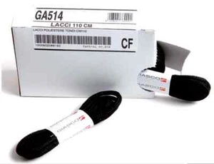 2 Lacci scarpe antinfortunistica GIASCO 110 cm. 2 Safety footwear shoelaces 1,1m - Imagen 1 de 1