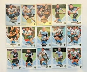2012 TELEGRAPH NRL CARDS 15x SHARKS CARDS - Picture 1 of 2