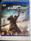 Dawn Of The Planet Of The Apes (2014) Blu Ray And 3D Blu Ray - Like New