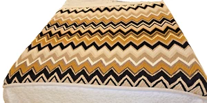 Target x Missoni Chevron Throw Blanket - Ochre/Black/Ecru Color - Picture 1 of 2