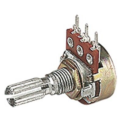 Panel Mount Logarithmic Potentiometer, Various Values, Great For PIC & Arduino • 0.99£
