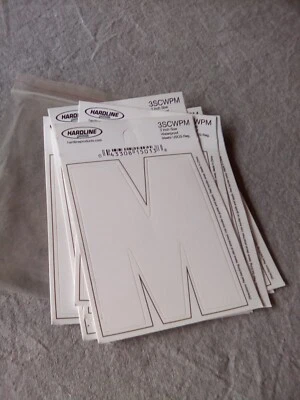 Lot Of 10 Hardline Self Adhesive Boat Sticker 3" Waterproof 3SCWPM - Image 1 of 2