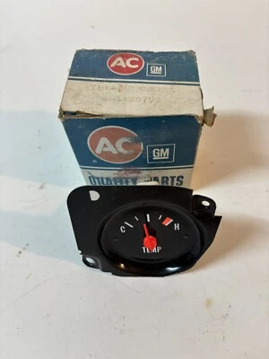 Nuevo de Lote Antiguo Ac 6490792 Medidor de Temperatura 1974 1975 1976 1977 1978 Chevy GMC CK Foto 1 de 4