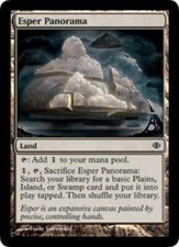 1x Esper Panorama - Foil LP, English MTG Shards of Alara