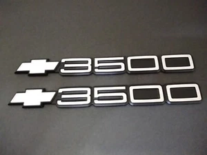 90'S Chevrolet 3500 Door Emblems SET **PAIR** - Picture 1 of 2