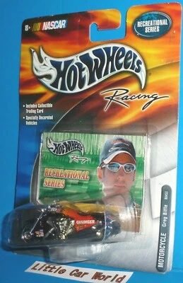 2000 HOT WHEELS Racing #16 Greg Biffle Motorcycle Recreational Series Nascar Foto 1 de 2