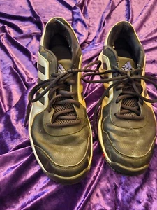 ADIDAS MEN'S U.S. SIZE 11.5 11 1/2 SHOES - Adiprene + BLACK and SILVER SNEAKERS! - Picture 1 of 20