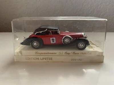 Cinquantenaire SI Ezy sur Eure (1936/86) Modellauto Solido 1:43 Rot - Bild 1 von 4