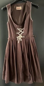 Damen Trachten Kleid Dirndl Braun Gr. 34 v. Stockerpoint - Picture 1 of 3