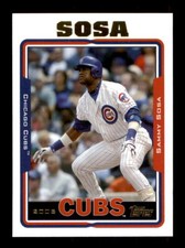 2005 Baseball Topps Sammy Sosa Chicago Cubs #10