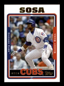 2005 Baseball Topps Sammy Sosa Chicago Cubs #10
