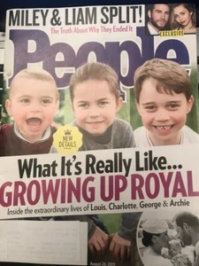 PEOPLE MAGAZINE - August 26, 2019 - What's It Really Like ..Growing Up Royal - Picture 1 of 4