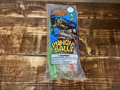 Vintage Skeleton Warriors Action Figure Toy Punch Ball Balloons 1995 NEW - Image 1 of 4