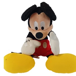 Disney Mickey Mouse Plush Toy – Classic Red Outfit – Large 16" Stuffed Animal - Picture 1 of 8