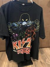 KISS  2009 Meets The Phantom Of The Park Concert T-Shirt Black L No Tag See Pic