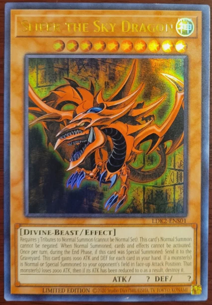 Yugioh! - Slifer the Sky Dragon - LDK2-ENS01 - Ultra Raro - Edición Limitada. - Casi nuevo/m Foto 1 de 1