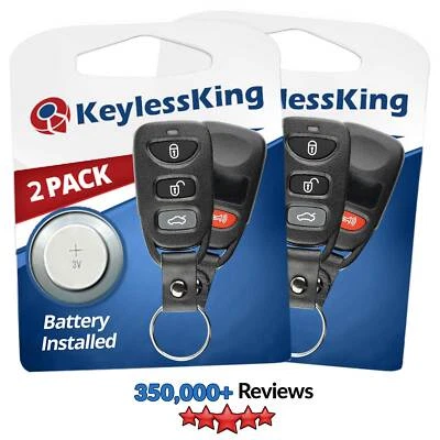 2 Fits 2010 2011 2012 2013 2014 2015 2016 Hyundai Genesis Coupe Remote PINHAT008 Foto 1 de 4