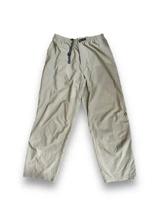 Vintage Nike ACG Cargo Pants Mens 4XL Elastic Expandable Waist Belted Olive Tan - Picture 1 of 13