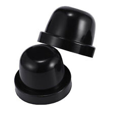 2X Rubber 85mm Car Headlight Dust Housing Cover Kit For HID Bulb Bowl Seal Cap 