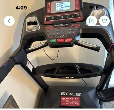 家用跑步机 Sole F63 状况完好 — 第 1/2 张图片
