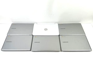(Lot of 6) Samsung XE500C12 x5, & HP 11-P015WM x1 Laptops - Picture 1 of 15