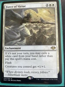 MTG Force of Virtue Modern Horizons 010/254 Regular Rare - Picture 1 of 1