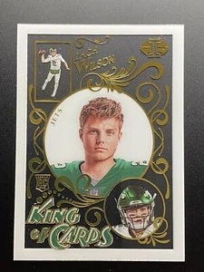 2021 Illusions ZACH WILSON King of Cards #KC-12 - Picture 1 of 2