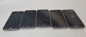 Lot de 5 Samsung Galaxy J1 SM-J120W Noir (CA). Pour pièces ! LIRE ! - Photo 1 sur 5