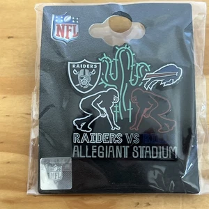 NFL FOOTBALL LAS VEGAS RAIDERS ALLEGIANT STADIUM VS BUFFALO BILLS 2020 GAME PIN - Bild 1 von 2