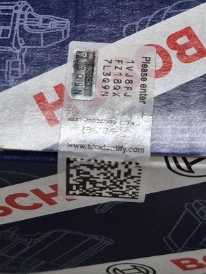 Bosch Ignition Coil Spark Plug 0221604115 For Audi A3 A4 A5 A6 Q3 TT Quattro New - Image 1 of 2