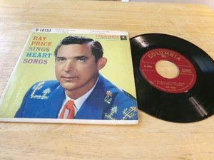 Ray Price 45EP - Sings Heart Songs - Columbia B 10153  Volume III  w/cvr - Picture 1 of 2