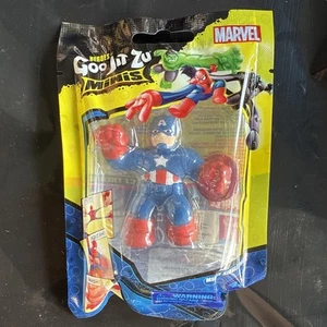 Heroes of Goo Jit Zu Captain Marvel Marvel Minis Figure Pack Stretch Squish 4+ - Picture 1 of 1