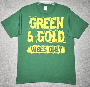 GREEN & GOLD VIBES ONLY - Baylor Bears - Herren Erwachsene Large - 100% Baumwolle - Bild 1 von 9