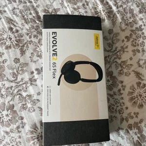 Jabra Evolve2 65 Flex Wireless Stereo Headset - Bluetooth, Noise-Cancelling - Zdjęcie 1 z 4