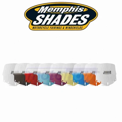 Memphis Shades Gold Wing Vented Windshield for 1990-2000 Honda GL1500SE my Foto 1 de 4