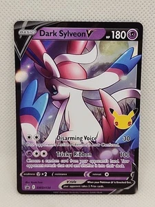 Dark Sylveon V SWSH134 Sword & Shield Black Star Promo 2021 Pokemon - Picture 1 of 2