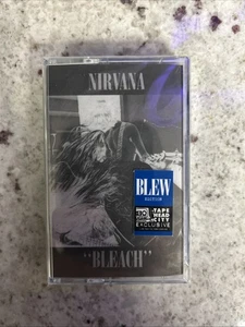 NIRVANA Bleach Blew Edition Sealed Cassette Limited To 1,989 Copies Tape Head - Picture 1 of 3