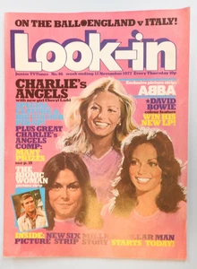 Look-in Magazine 46 - 12th Nov 1977 - Charlie's Angels David Bowie Bionic Woman - Picture 1 of 4