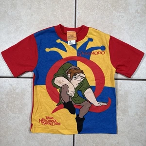 T-shirt Disney Il Gobbo di Notre Dame Quasimodo bambino 5/6 vintage anni 90 - Foto 1 di 11