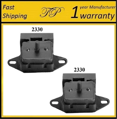 2PCS FRONT LEFT & RIGHT MOTOR MOUNT FOR JEEP CHEROKEE, CJ5, CJ6, CJ7, COMMANDO - Image 1 of 3