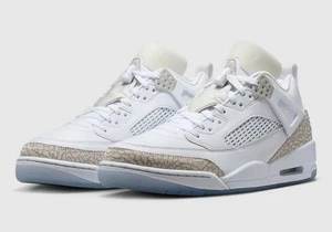 Nike Air Jordan Spizike Low Blanc Neutral Gris Chaussures 43 46 FQ1759-103 - Picture 1 of 9