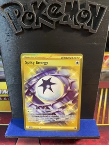 Pokémon Spiky Energy Secret Rare 190/159 Journey Together NM - Picture 1 of 2