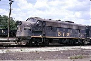 Baltimore & Ohio (B&O) - F7a - #4630 - Original Kleinbilddia - Bild 1 von 1