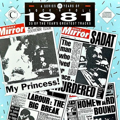 A Series 25 Years Of Rock `N´ Roll *1981* 💽CD Limited London Serie🎸🎶 ~ 👍👍👍 - Bild 1 von 4